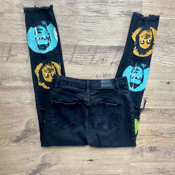 Reworked Green Day Jeans - Picture 3 of 5